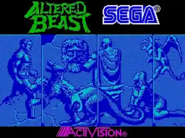 Altered Beast (USA) screen shot game playing